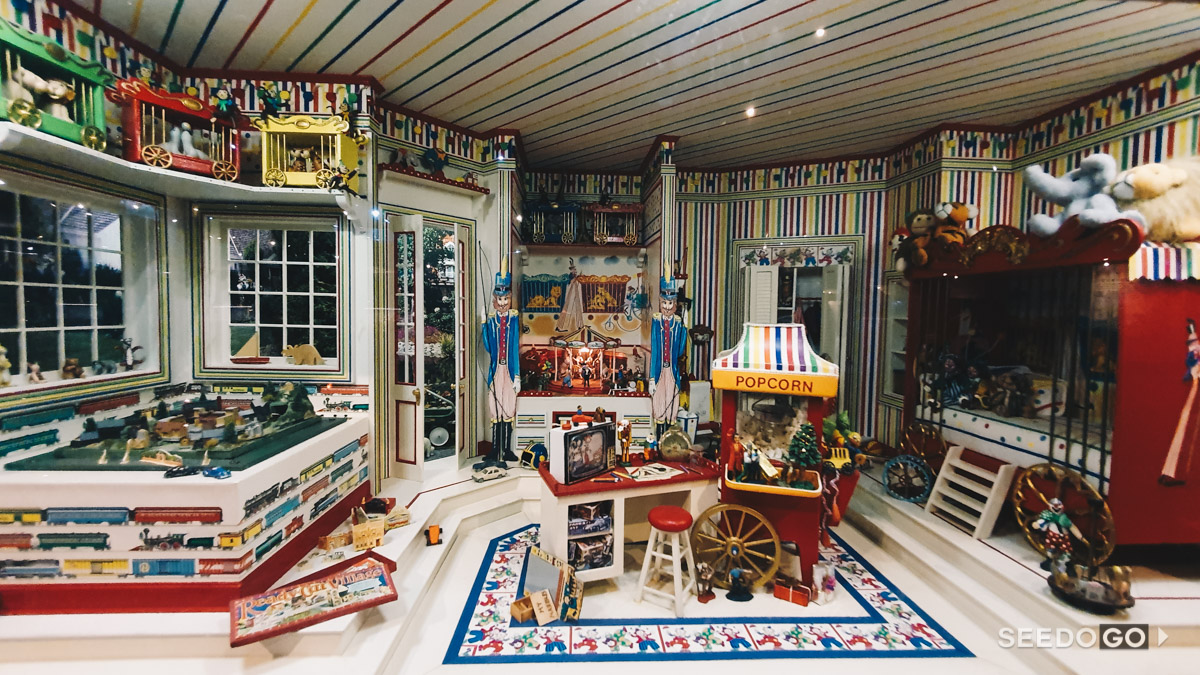 ห้องของเล่นเด็กที่พิพิธภัณฑ์ของจิ๋วไ้ต้หวัน Miniatures Museum of Taiwan